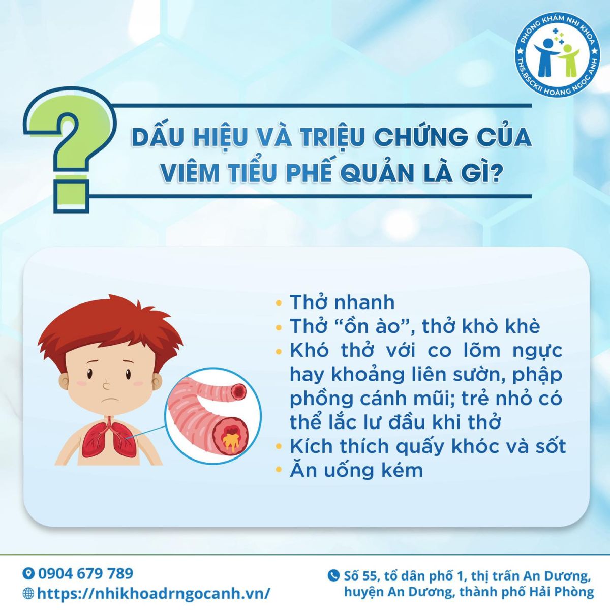 Bệnh sẽ có những dấu hiệu điển hình